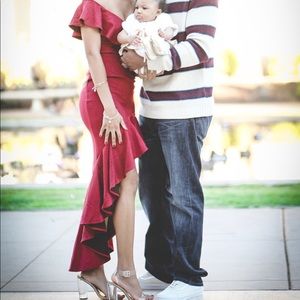 Red Fashion Nova Gown